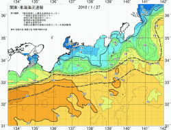 関東・東海海況速報/広域(2010/01/27)