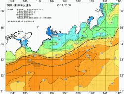 関東・東海海況速報/広域(2010/02/06)