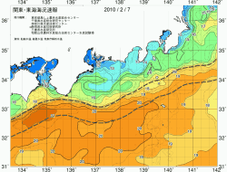 関東・東海海況速報/広域(2010/02/07)