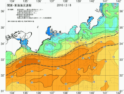 関東・東海海況速報/広域(2010/02/08)