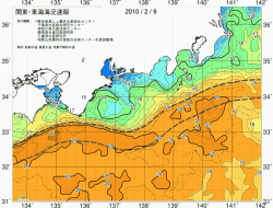 関東・東海海況速報/広域(2010/02/09)