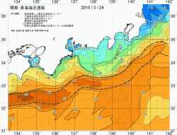 関東・東海海況速報/広域(2010/03/24)