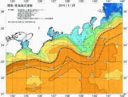 関東・東海海況速報/広域(2010/03/28)