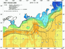 関東・東海海況速報/広域(2010/03/30)