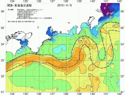 関東・東海海況速報/広域(2010/04/06)
