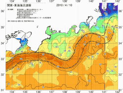 関東・東海海況速報/広域(2010/04/10)