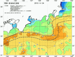 関東・東海海況速報/広域(2010/04/24)