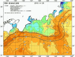 関東・東海海況速報/広域(2010/04/28)