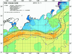 関東・東海海況速報/広域(2010/05/01)