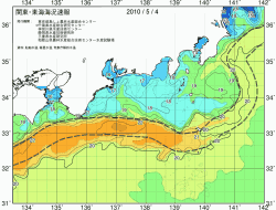 関東・東海海況速報/広域(2010/05/04)