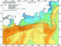 関東・東海海況速報/広域(2010/05/15)
