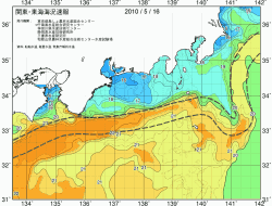 関東・東海海況速報/広域(2010/05/16)