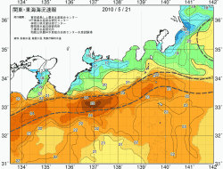 関東・東海海況速報/広域(2010/05/21)