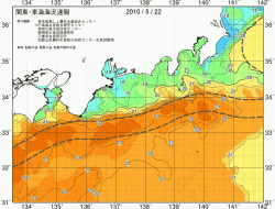 関東・東海海況速報/広域(2010/05/22)
