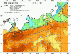 関東・東海海況速報/広域(2010/05/24)
