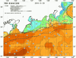 関東・東海海況速報/広域(2010/05/25)