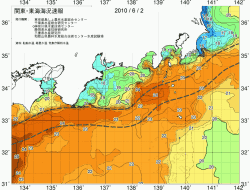 関東・東海海況速報/広域(2010/06/02)