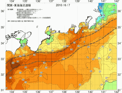 関東・東海海況速報/広域(2010/06/07)