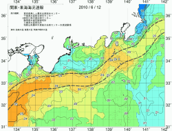 関東・東海海況速報/広域(2010/06/12)