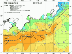 関東・東海海況速報/広域(2010/06/26)