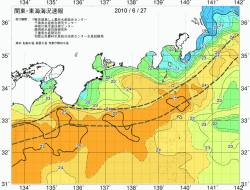関東・東海海況速報/広域(2010/06/27)