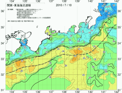 関東・東海海況速報/広域(2010/07/10)