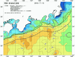 関東・東海海況速報/広域(2010/07/13)