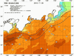 関東・東海海況速報/広域(2010/07/26)
