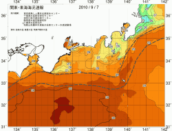 関東・東海海況速報/広域(2010/09/07)
