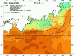 関東・東海海況速報/広域(2010/09/16)