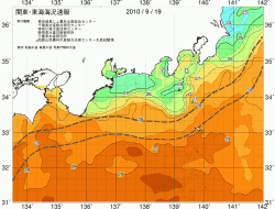 関東・東海海況速報/広域(2010/09/19)