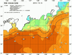 関東・東海海況速報/広域(2010/10/06)