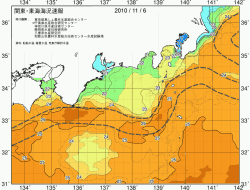 関東・東海海況速報/広域(2010/11/06)