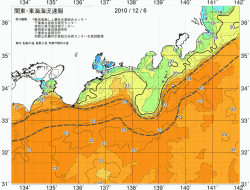関東・東海海況速報/広域(2010/12/06)
