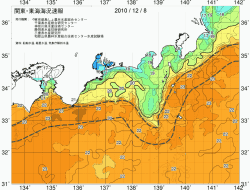 関東・東海海況速報/広域(2010/12/08)