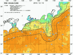 関東・東海海況速報/広域(2010/12/10)