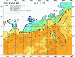 関東・東海海況速報/広域(2010/12/17)