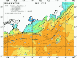 関東・東海海況速報/広域(2010/12/19)