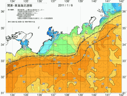 関東・東海海況速報/広域(2011/01/06)