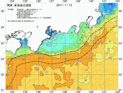 関東・東海海況速報/広域(2011/01/15)