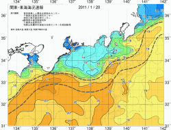 関東・東海海況速報/広域(2011/01/20)