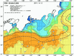 関東・東海海況速報/広域(2011/04/02)