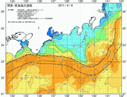 関東・東海海況速報/広域(2011/04/08)