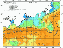 関東・東海海況速報/広域(2011/04/18)