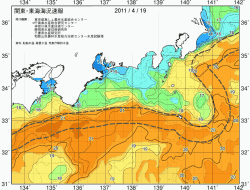 関東・東海海況速報/広域(2011/04/19)