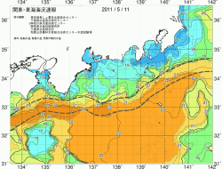 関東・東海海況速報/広域(2011/05/11)