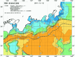 関東・東海海況速報/広域(2011/05/12)