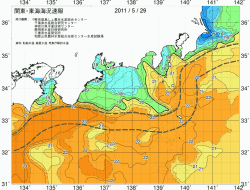 関東・東海海況速報/広域(2011/05/29)