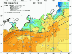 関東・東海海況速報/広域(2011/05/30)