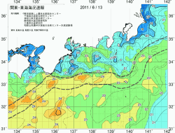 関東・東海海況速報/広域(2011/06/13)